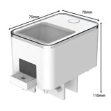 Maxbell Automatic Fish Feeder Moistureproof Food Feeding for Travel Holiday Goldfish