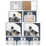 Maxbell Automatic Fish Feeder Moistureproof Food Feeding for Travel Holiday Goldfish