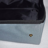 Maxbell Cat Litter Tray Collapsible Cat Litter Carrier for Rabbits Kitties Small Cats L