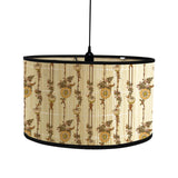 Maxbell Drum Lamp Shade E27 Vintage Lampshade for Floor Light Desk Lamps Table Lamps Style A