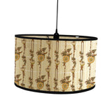 Maxbell Drum Lamp Shade E27 Vintage Lampshade for Floor Light Desk Lamps Table Lamps Style A