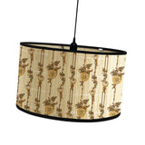 Maxbell Drum Lamp Shade E27 Vintage Lampshade for Floor Light Desk Lamps Table Lamps Style A