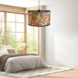 Maxbell Drum Lamp Shade E27 Vintage Lampshade for Floor Light Desk Lamps Table Lamps Style D