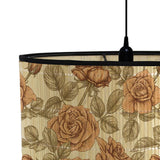 Maxbell Drum Lamp Shade E27 Vintage Lampshade for Floor Light Desk Lamps Table Lamps Style E