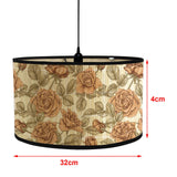 Maxbell Drum Lamp Shade E27 Vintage Lampshade for Floor Light Desk Lamps Table Lamps Style E