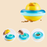 Maxbell Cat Treat Dispenser Toy Food Dispenser Toy for Cats Dogs Cat Interactive Toy Blue