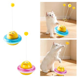 Maxbell Cat Treat Dispenser Toy Food Dispenser Toy for Cats Dogs Cat Interactive Toy Blue