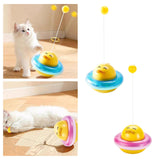 Maxbell Cat Treat Dispenser Toy Food Dispenser Toy for Cats Dogs Cat Interactive Toy Blue