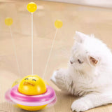 Maxbell Cat Treat Dispenser Toy Food Dispenser Toy for Cats Dogs Cat Interactive Toy Blue