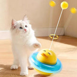 Maxbell Cat Treat Dispenser Toy Food Dispenser Toy for Cats Dogs Cat Interactive Toy Blue