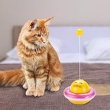 Maxbell Cat Treat Dispenser Toy Food Dispenser Toy for Cats Dogs Cat Interactive Toy Pink