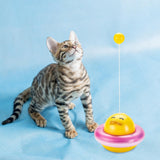 Maxbell Cat Treat Dispenser Toy Food Dispenser Toy for Cats Dogs Cat Interactive Toy Pink