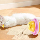 Maxbell Cat Treat Dispenser Toy Food Dispenser Toy for Cats Dogs Cat Interactive Toy Pink