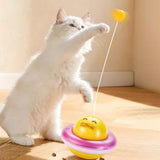 Maxbell Cat Treat Dispenser Toy Food Dispenser Toy for Cats Dogs Cat Interactive Toy Pink