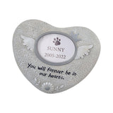 Maxbell Dog Memorial Stones for Dog or Cat Grave Markers for Outdoors Backyard Porch Angel