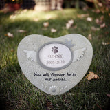 Maxbell Dog Memorial Stones for Dog or Cat Grave Markers for Outdoors Backyard Porch Angel