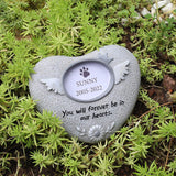 Maxbell Dog Memorial Stones for Dog or Cat Grave Markers for Outdoors Backyard Porch Angel