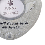 Maxbell Dog Memorial Stones for Dog or Cat Grave Markers for Outdoors Backyard Porch Angel