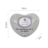 Maxbell Dog Memorial Stones for Dog or Cat Grave Markers for Outdoors Backyard Porch Angel