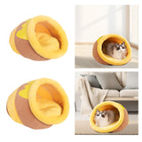 Maxbell Winter Pet Bed Warm Comfortable Cute Cats Sleeping Bed for Cats Puppy Kitten S