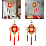 Maxbell Chinese New Year Ornament with Light 2024 Spring Festival Hanging Decoration Koi Carp