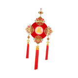 Maxbell Chinese New Year Ornament with Light 2024 Spring Festival Hanging Decoration Koi Carp