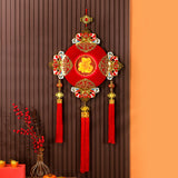 Maxbell Chinese New Year Ornament with Light 2024 Spring Festival Hanging Decoration Koi Carp