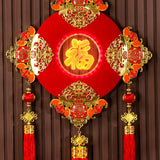 Maxbell Chinese New Year Ornament with Light 2024 Spring Festival Hanging Decoration Bats