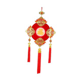 Maxbell Chinese New Year Ornament with Light 2024 Spring Festival Hanging Decoration Bats
