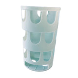 Maxbell Rabbit Hay Feeder Rack Durable Cage Pet Feeding Bowl for Gerbils Ferret Pets Blue