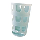 Maxbell Rabbit Hay Feeder Rack Durable Cage Pet Feeding Bowl for Gerbils Ferret Pets Blue