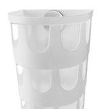 Maxbell Rabbit Hay Feeder Rack Durable Cage Pet Feeding Bowl for Gerbils Ferret Pets White