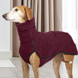Maxbell Turtleneck Winter Dogs Clothes Dog Fleece Pajamas for Travel Outdoor Parties
