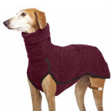 Maxbell Turtleneck Winter Dogs Clothes Dog Fleece Pajamas for Travel Outdoor Parties