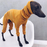 Maxbell Dog Coats Warm Soft High Collar Comfortable Pullover Dog Pajamas for Pet Dog