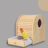Maxbell Parrot Breeding Box Hideout Breeding Bird Cage for Canary Cockatoo Cockatiel
