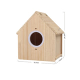 Maxbell Bird Breeding Box Stable Wooden Parakeet Cage for Cockatiel Lovebirds Canary S