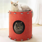 Maxbell Cat Bed for Indoor Cats Pet Supplies Cave Bed for Puppy Small Dog Kitten