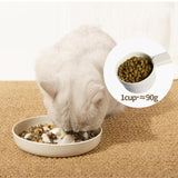 Maxbell Dog Slow Feeder Bowl Portable Pet Dog Bowl for Small Medium Dogs Puppy White