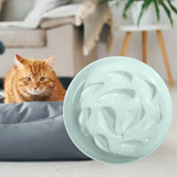 Maxbell Dog Slow Feeder Bowl Portable Pet Dog Bowl for Small Medium Dogs Puppy Green