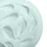 Maxbell Dog Slow Feeder Bowl Portable Pet Dog Bowl for Small Medium Dogs Puppy Green