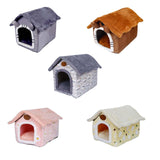 Maxbell Cat Bed Autumn Winter Washable Cushion Dog House for Puppy Dog Kitten