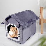 Maxbell Cat Bed Autumn Winter Washable Cushion Dog House for Puppy Dog Kitten