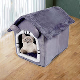 Maxbell Cat Bed Autumn Winter Washable Cushion Dog House for Puppy Dog Kitten