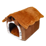 Maxbell Cat Bed Autumn Winter Washable Cushion Dog House for Puppy Dog Kitten