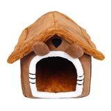 Maxbell Cat Bed Autumn Winter Washable Cushion Dog House for Puppy Dog Kitten