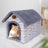 Maxbell Cat Bed Autumn Winter Washable Cushion Dog House for Puppy Dog Kitten