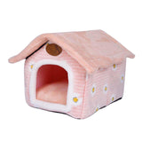 Maxbell Cat Bed Autumn Winter Washable Cushion Dog House for Puppy Dog Kitten