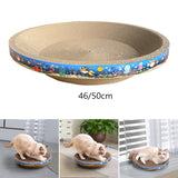 Maxbell Cardboard Cat Scratcher Bed Lounge for Indoor Cats Training Toy Playing Rest