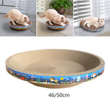 Maxbell Cardboard Cat Scratcher Bed Lounge for Indoor Cats Training Toy Playing Rest